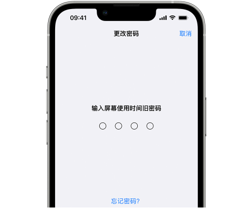 鹤岗iPhone屏幕维修分享iPhone屏幕使用时间密码忘记了怎么办 