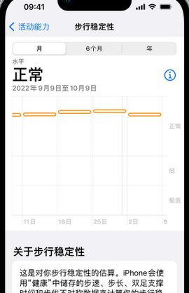 鹤岗iPhone手机维修如何在iPhone开启'步行稳定性通知'