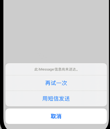 鹤岗apple维修iPhone上无法正常发送iMessage信息