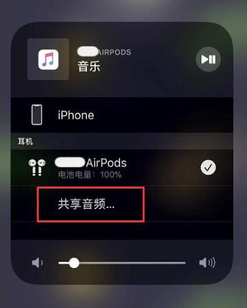 鹤岗苹果14音频维修点分享iPhone14音频共享设置方法 