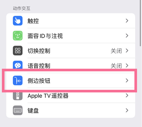 鹤岗苹果14维修店分享iPhone14 Plus侧键双击下载功能关闭方法 