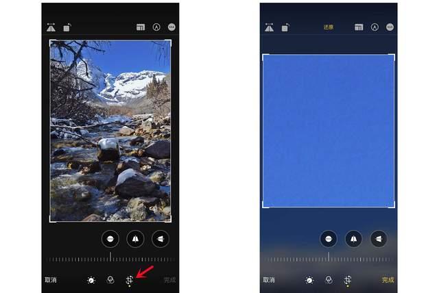 鹤岗苹果手机维修分享iPhone手机如何使用裁剪功能隐藏照片 
